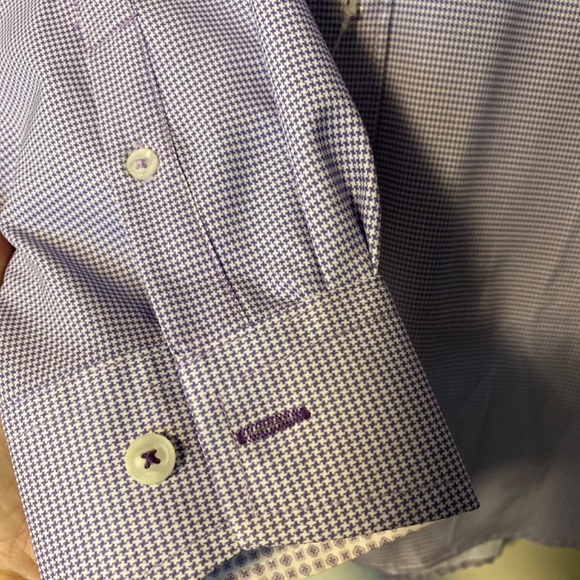 Construct slim fit men’s dress shirt size 15,5 - Picture 3 of 4